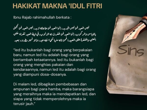 HAKIKAT MAKNA ‘IDUL FITRI